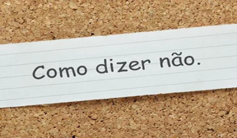Aprendendo a dizer NÃO